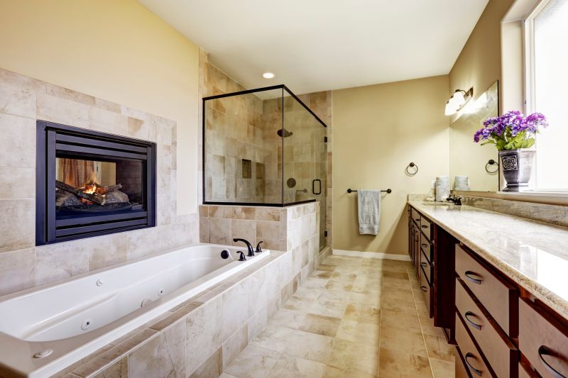 Luxury Bathroom with Spa Features