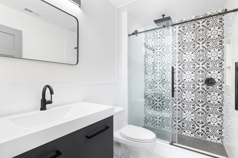 Tile Patterns in Modern Showers